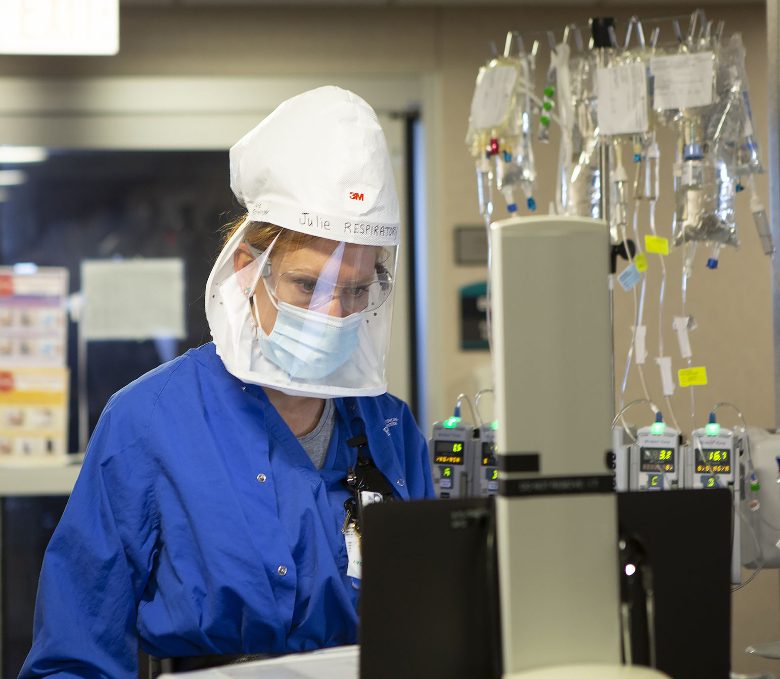 COVID-19 unit at Bryan Health